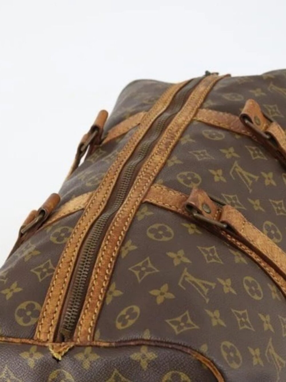 LOUIS VUITTON Monogram Sac Souple 45 Boston Bag M41624 LV Auth 148049 - Picture 6 of 16
